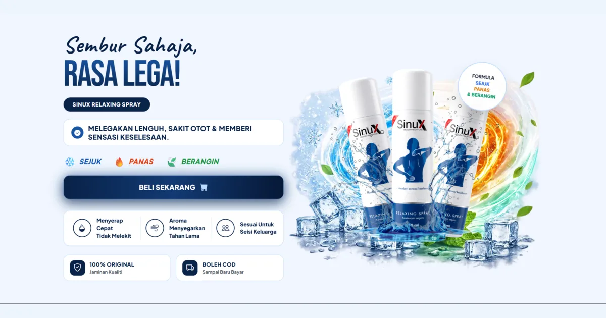 Contoh landing page perniagaan tempatan dengan visual warm